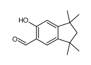 6-hydroxy-1,1,3,3-tetramethylindan-5-carbaldehyde结构式