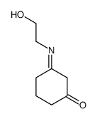 3-(2-hydroxyethylimino)cyclohexan-1-one结构式