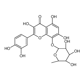 gossypetin 8-rhamnoside结构式