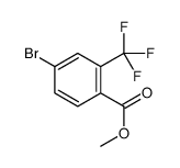 4-溴-2-(三氟甲基)苯甲酸甲酯结构式