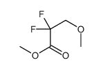Methyl 2,2-difluoro-3-methoxypropanoate Structure