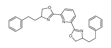 (S)-BnCH2-PyBox, (S,S)-2,6-Bis(4-benzylmethyl-2-oxazolin-2-yl)pyridine Structure