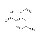 acetyl 4-aminosalicylic acid Structure