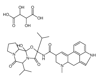 Ergocornine, tartrate Structure