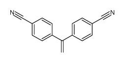 4-[1-(4-cyanophenyl)ethenyl]benzonitrile结构式