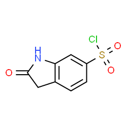 2-OXOINDOLINE-6-SULFONYL CHLORIDE Structure