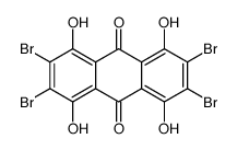 2,3,6,7-tetrabromo-1,4,5,8-tetrahydroxyanthracene-9,10-dione Structure