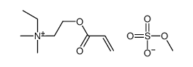 ethyl-dimethyl-(2-prop-2-enoyloxyethyl)azanium,methyl sulfate Structure
