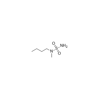 N-Butyl-N-methylsulfamide Structure