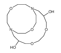 5,8,15,20-tetraoxa-1,12-diazabicyclo[10.5.5]docosane-3,10-diol Structure
