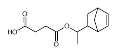 Butanedioic acid hydrogen 4-[1-(bicyclo[2.2.1]hept-5-en-2-yl)ethyl] ester Structure