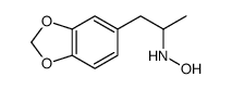 (±)-N-羟基-3,4-亚甲基双氧安非他命结构式