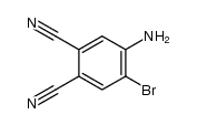 4-amino-5-bromophthalodinitrile Structure