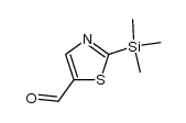 2-(trimethylsilyl)thiazole-5-carbaldehyde Structure