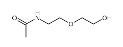 N-(2-(2-hydroxyethoxy)ethyl)acetamide结构式