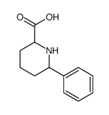 6-苯基-2-哌啶羧酸结构式