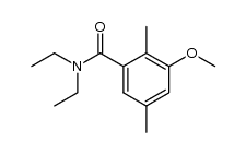 N,N-diethyl-2,5-dimethyl-3-methoxybenzamide Structure