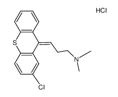 Chlorprothixene hydrochloride结构式