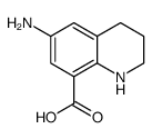 8-Quinolinecarboxylicacid,6-amino-1,2,3,4-tetrahydro-(9CI)结构式
