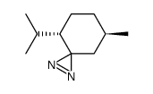 1,2-Diazaspiro[2.5]oct-1-ene,7-methyl-4-(1-methylethyl)-,(4S-trans)-(9CI) Structure