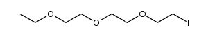 2-[2-(2-ethoxyethoxy)ethoxy]ethyl iodide Structure