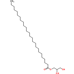 甘油-1-二十六烷酸酯结构式