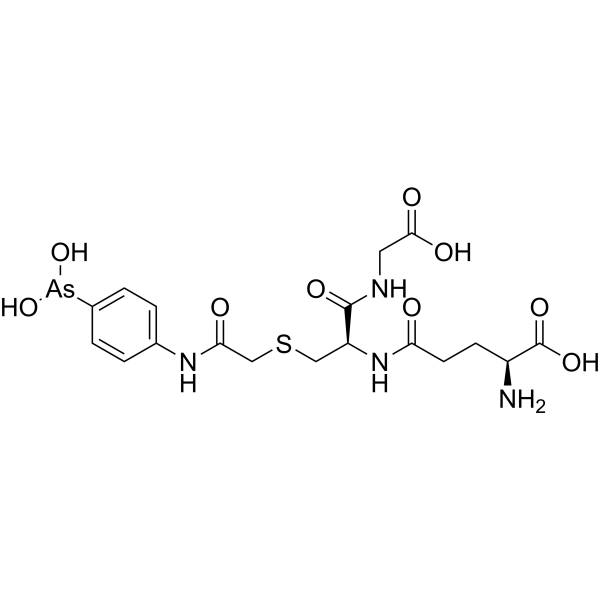 Glutathione arsenoxide Structure