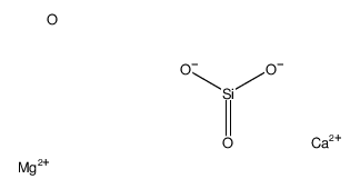 Silicic acid, calcium magnesium salt Structure