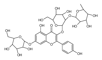 kaempferol 3-O-alpha-rhamnopyranosyl(1-2)-beta-galactopyranoside-7-O-beta-glucopyranoside picture