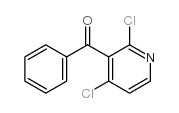 (2,4-二氯吡啶-3-基)(苯基)甲酮结构式