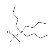 2-tributylstannylpropanol结构式