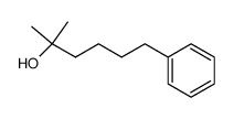 2-methyl-6-phenyl-hexan-2-ol Structure