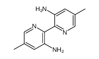 5,5'-dimethyl-(2,2'-bipyridine)-3,3'-diamine Structure
