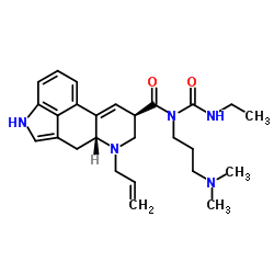 9,10-Didehydro Cabergoline Structure