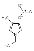 1-乙基-3-甲基咪唑硝酸盐结构式