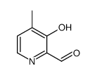 3-羟基-4-甲基-2-吡啶羧醛结构式
