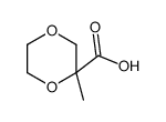 1,4-Dioxane-2-carboxylicacid,2-methyl-(9CI)结构式