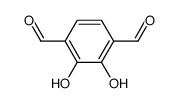 2,3-Dihydroxybenzene-1,4-dicarboxaldehyde Structure