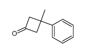 CYCLOBUTANONE, 3-METHYL-3-PHENYL- Structure