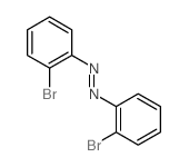 Diazene,1,2-bis(2-bromophenyl)- Structure