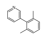 3-(2,6-dimethylphenyl)pyridine Structure
