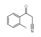 2-碘苯甲酰乙腈结构式