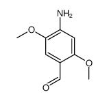 4-amino-2,5-dimethoxybenzaldehyde结构式