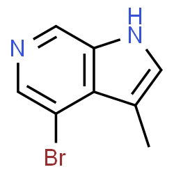 4-Bromo-3-methyl-1H-pyrrolo[2,3-c]pyridine Structure