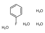fluorobenzene,tetrahydrate结构式