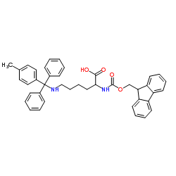 N-芴甲氧羰基-N'-(4-甲基三苯甲基)-D-赖氨酸图片