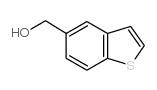 苯并[b]噻吩-5-基甲醇结构式