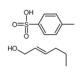 hex-2-en-1-ol,4-methylbenzenesulfonic acid结构式