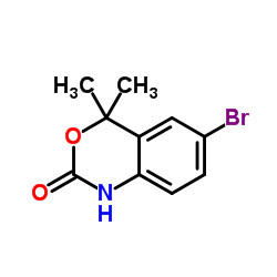 6-Bromo-4,4-dimethyl-1,4-dihydrobenzo[d][1,3]oxazin-2-one picture