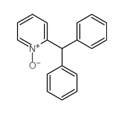 Pyridine,2-(diphenylmethyl)-, 1-oxide Structure
